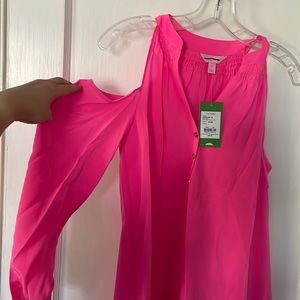NWT Lilly Pulitzer Sunny Shoulder Elsa Top
